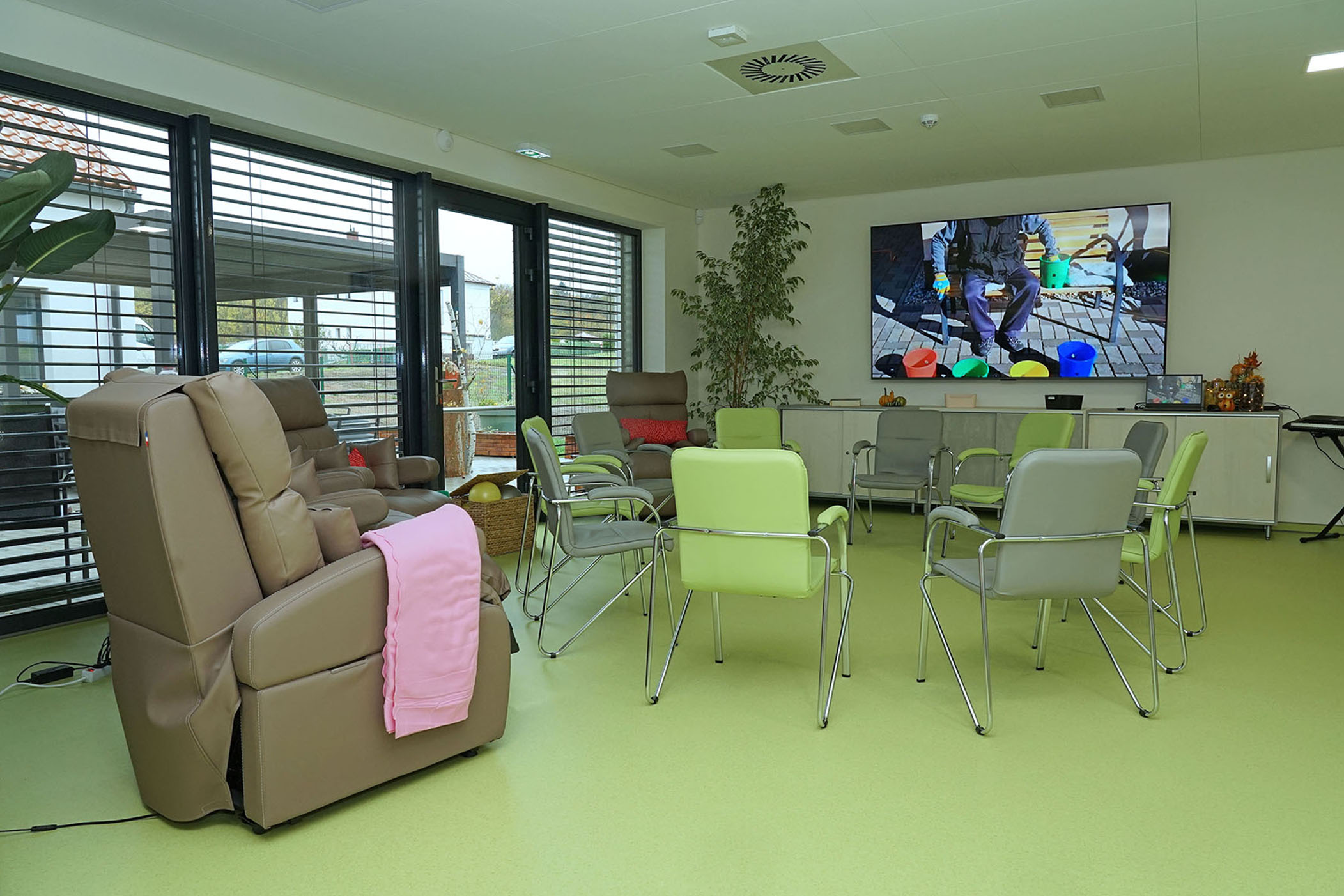 Obecný zájem - Denní stacionář Hořiněves - Program